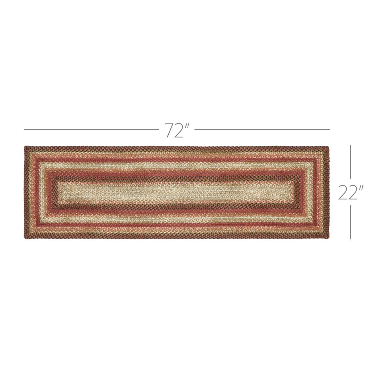 Cinnamon Jute Runner Dimensions