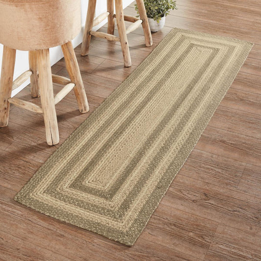 Cobblestone Jute Runner In Kitchen