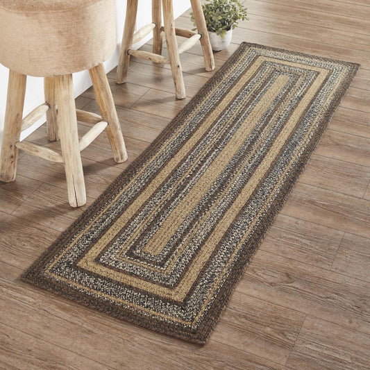 Espresso Jute Runner In Kitchen