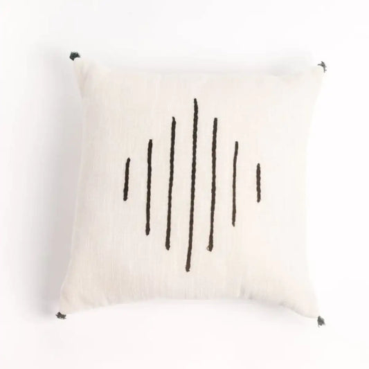 Hela Embroidered Pillow Cover