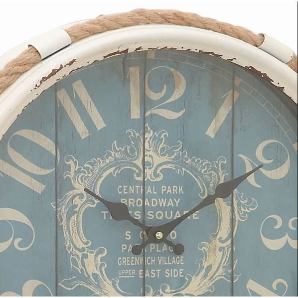 Nautical Wall Clock Zoomed In