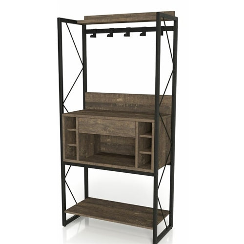 Oak & Iron Bakers Rack 1