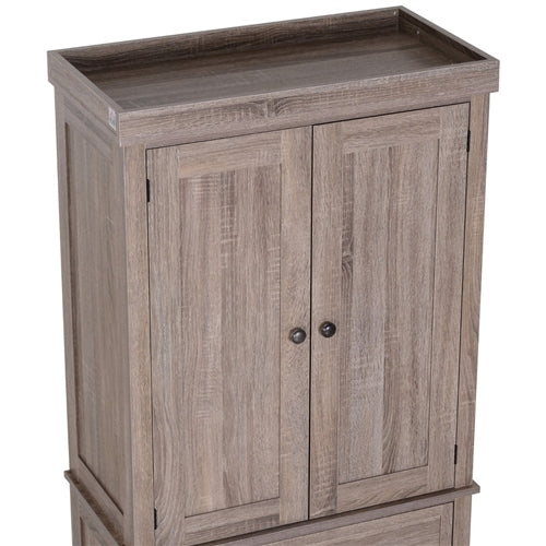 Wood Grain Kitchen Armoire Top