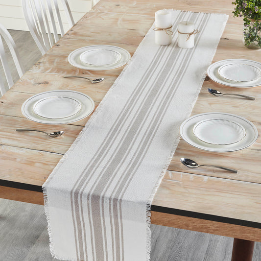 Dove Ribbon Table Runner - 12x72