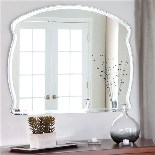 Frameless Arch Wall Mirror