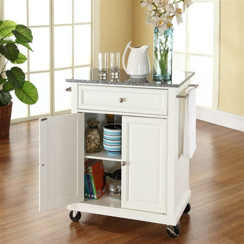 Granite Top Bar Cart