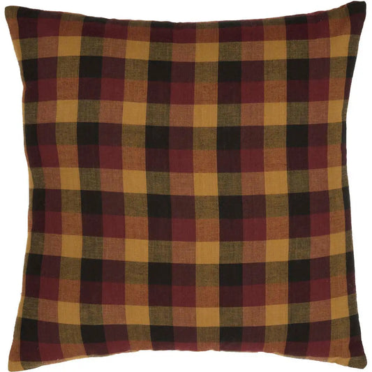Heritage Check Throw Pillow front