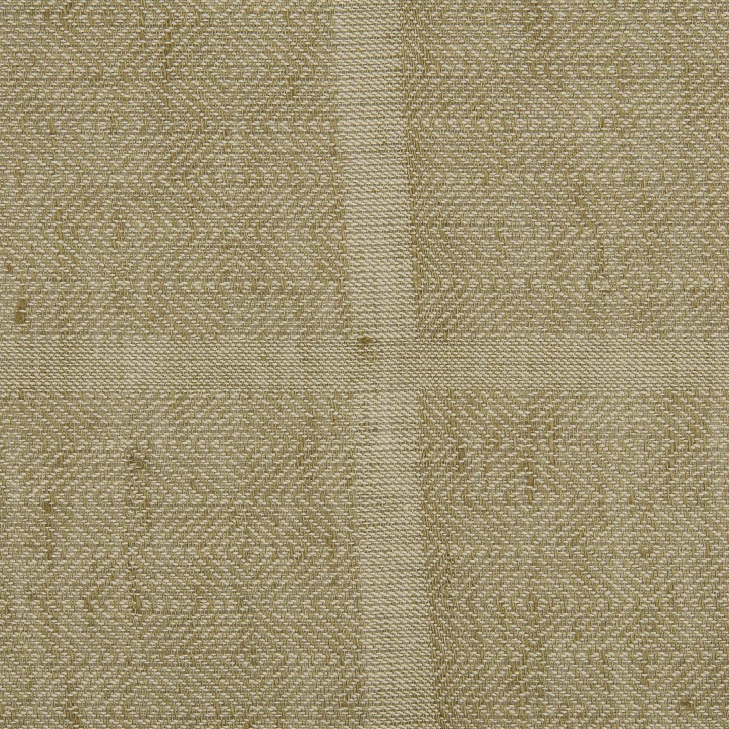 Olive Plaid Table Runner Zoomed in