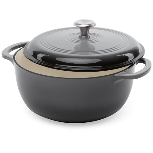 Onyx Cast-Iron Dutch Oven