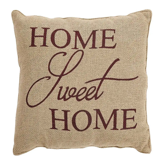 home sweet home pillow front