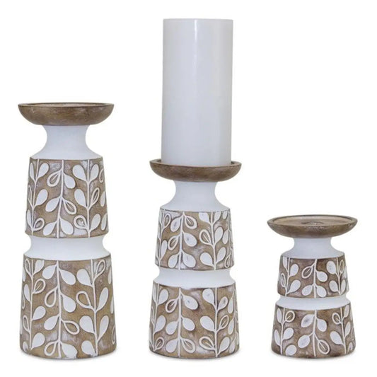 ivy-patterned-candle-holder